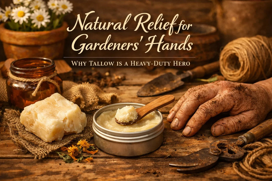 Natural Relief for Gardeners' Hands: Why Tallow is a Heavy-Duty Hero