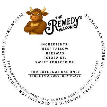Gentle Ember – Sweet Tobacco Tallow Balm for Warm, Comforting Care