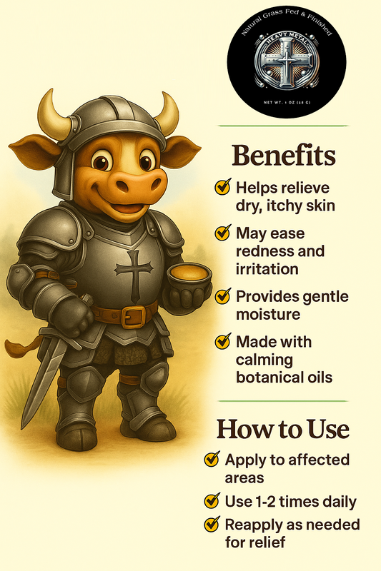 Jar with benefits listed on a beige background