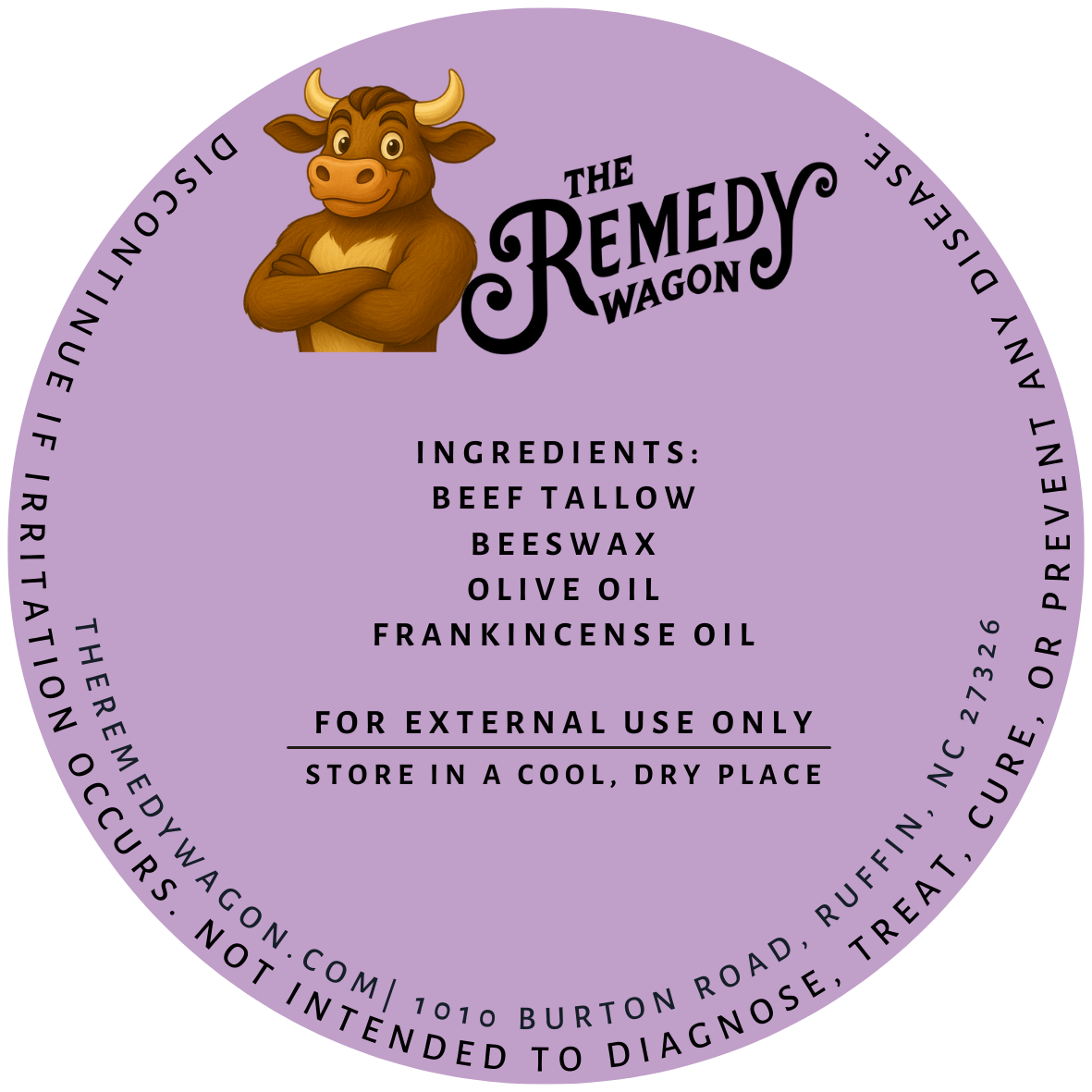 King’s Offering ingredients label