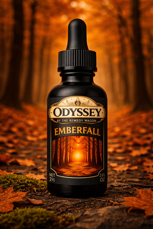 Emberfall – Odyssey Beard Elixir (Non-Toxic Beard Oil with Smoky Orange & Spice - 2 oz)